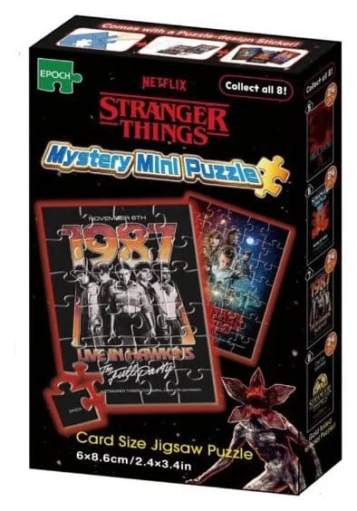 Stranger Things Mini Puzzle – Mystery Display of 8