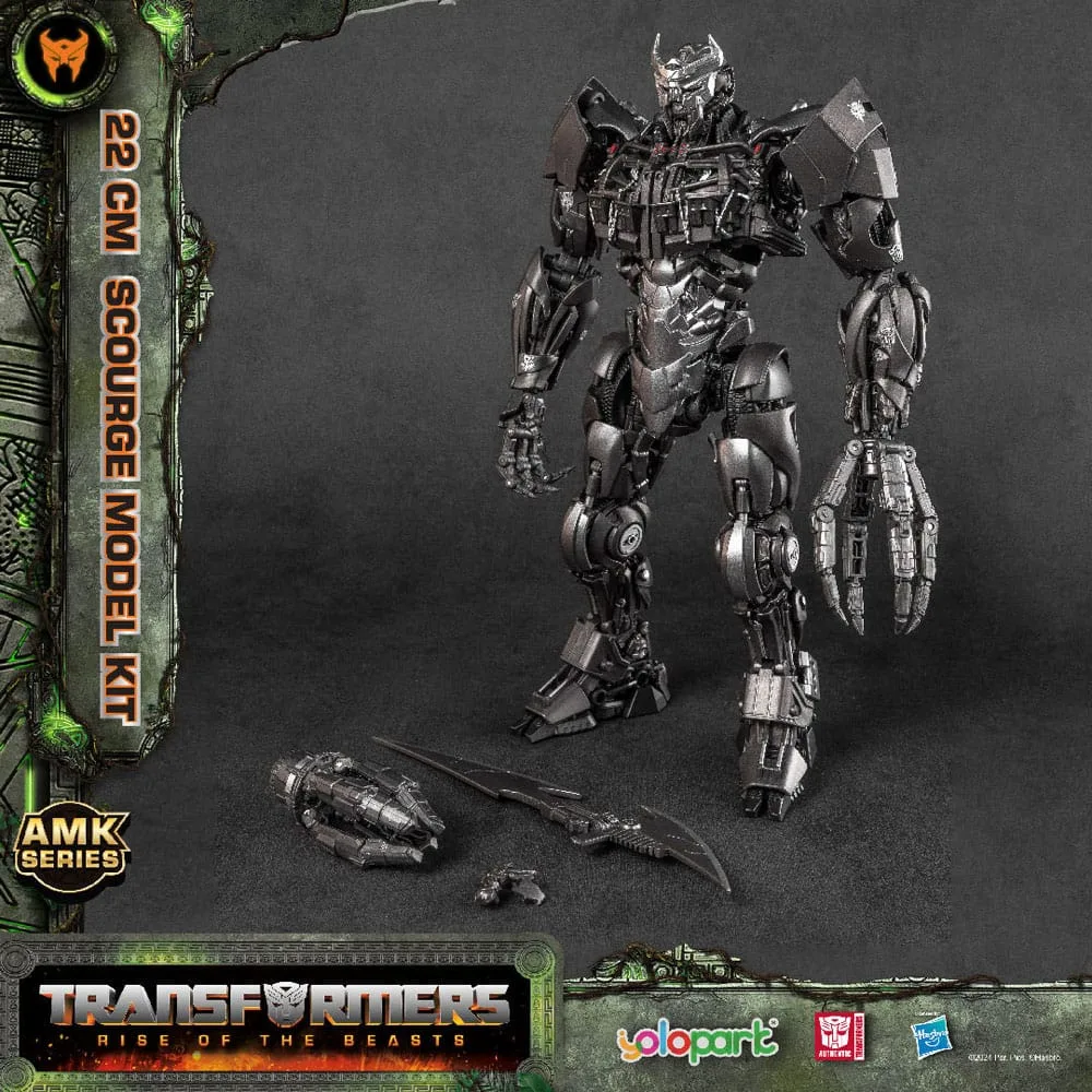 Transformers Rise of the Beasts Model Kit – AMK Scourge 22 cm 5