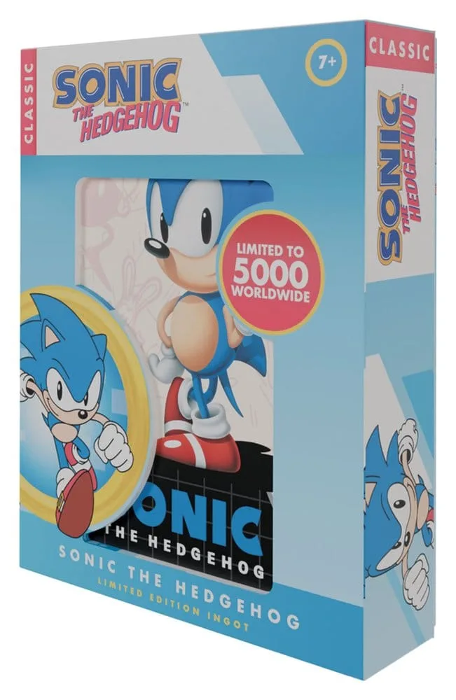 Sonic the Hedgehog Ingot – 35th Anniversary 90 x 60 mm 2