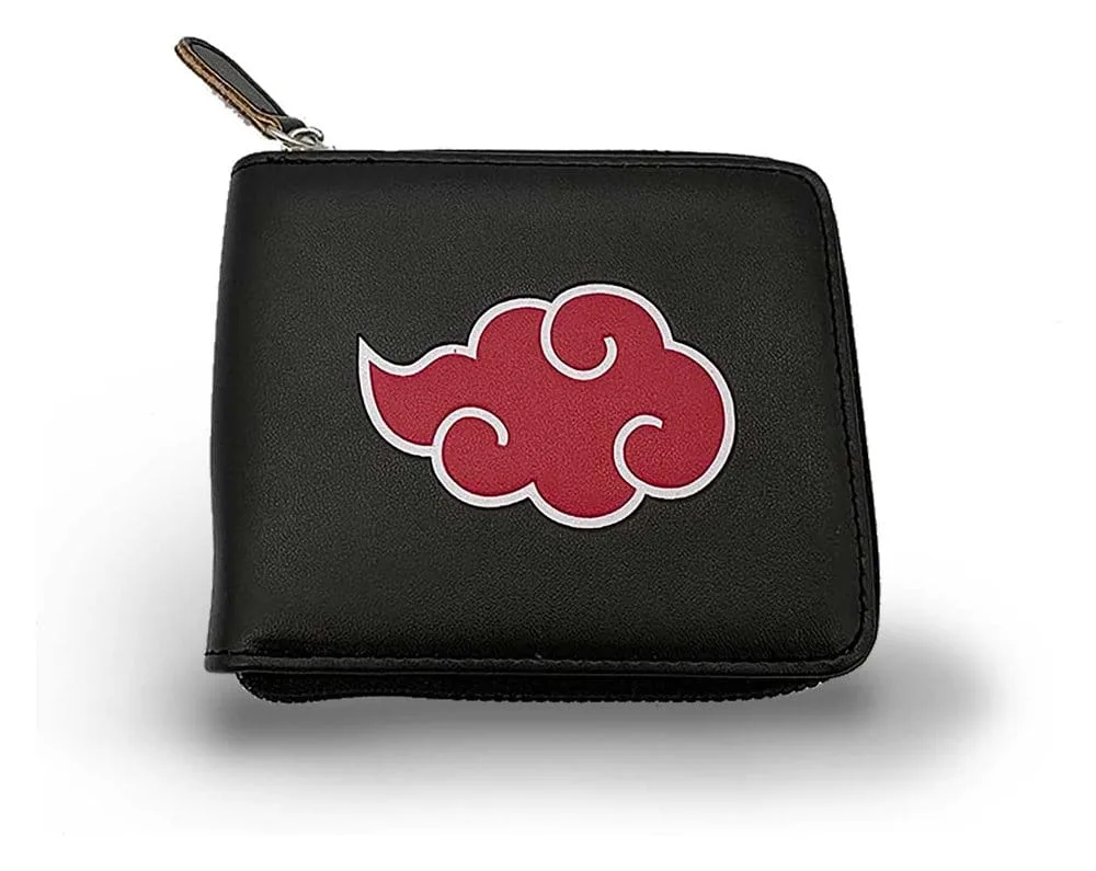 Naruto Wallet – Clouds Zip Design 1