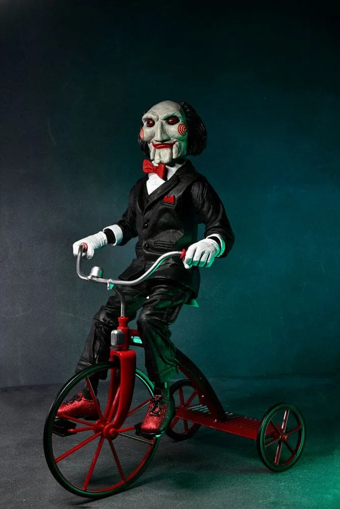 Saw actiefiguur – Billy met driewieler en geluid 30 cm 2