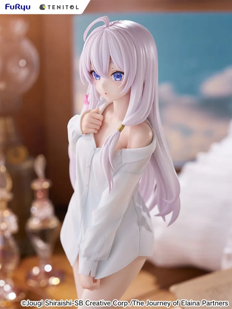 Wandering Witch Statue – Elaina Shirt Version Tenitol Tall 30 cm 11