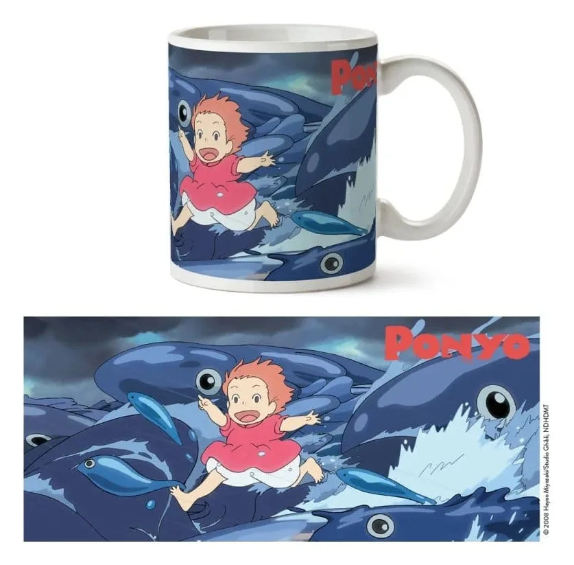 Ponyo Mug – Waves 340 ml