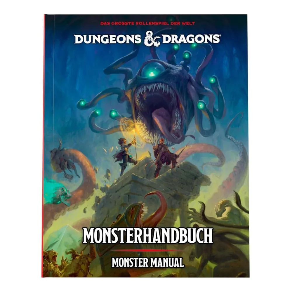 Dungeons & Dragons RPG Book – Monster Manual 2024 German