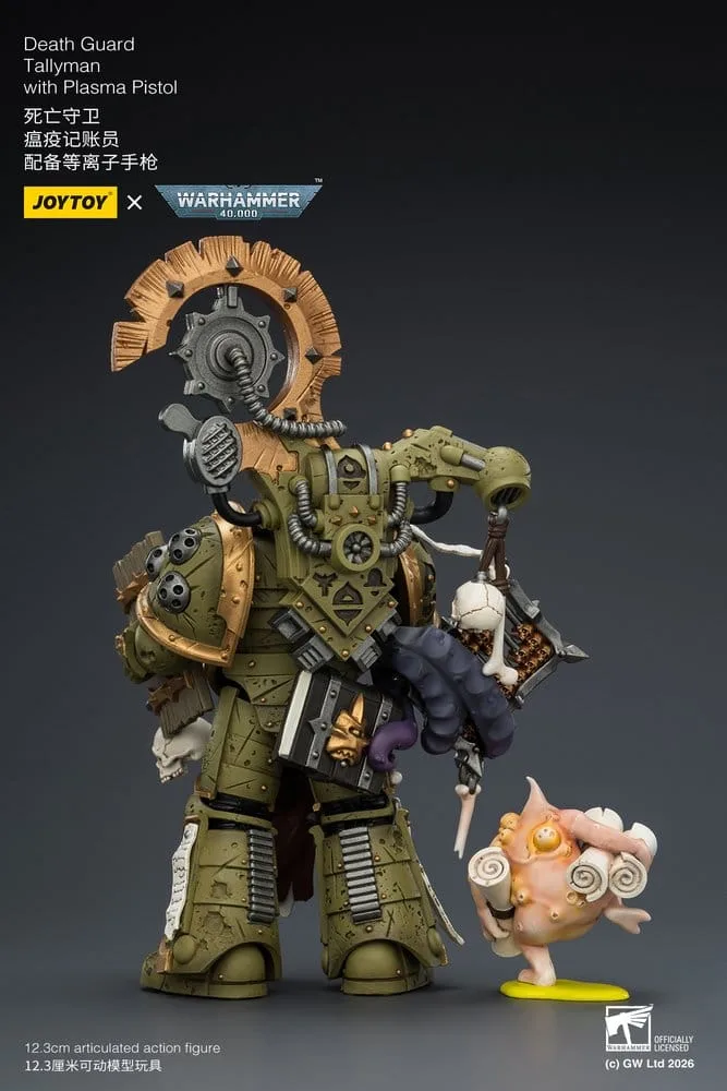 Warhammer 40,000 Action Figure – Death Guard Tallyman 12.3 cm 4