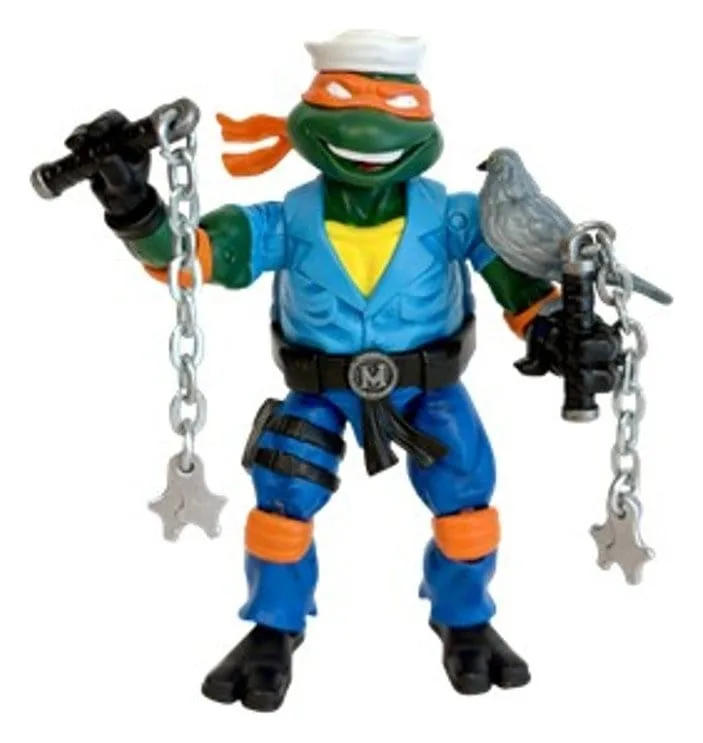 TMNT x G.I. Joe Action Figure – Michelangelo x Shipwreck 12 cm