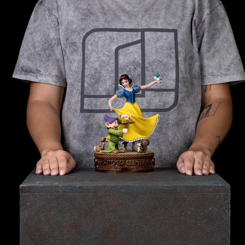 Disney Art Scale Statue – Snow White and Dopey 1/10 21 cm 13