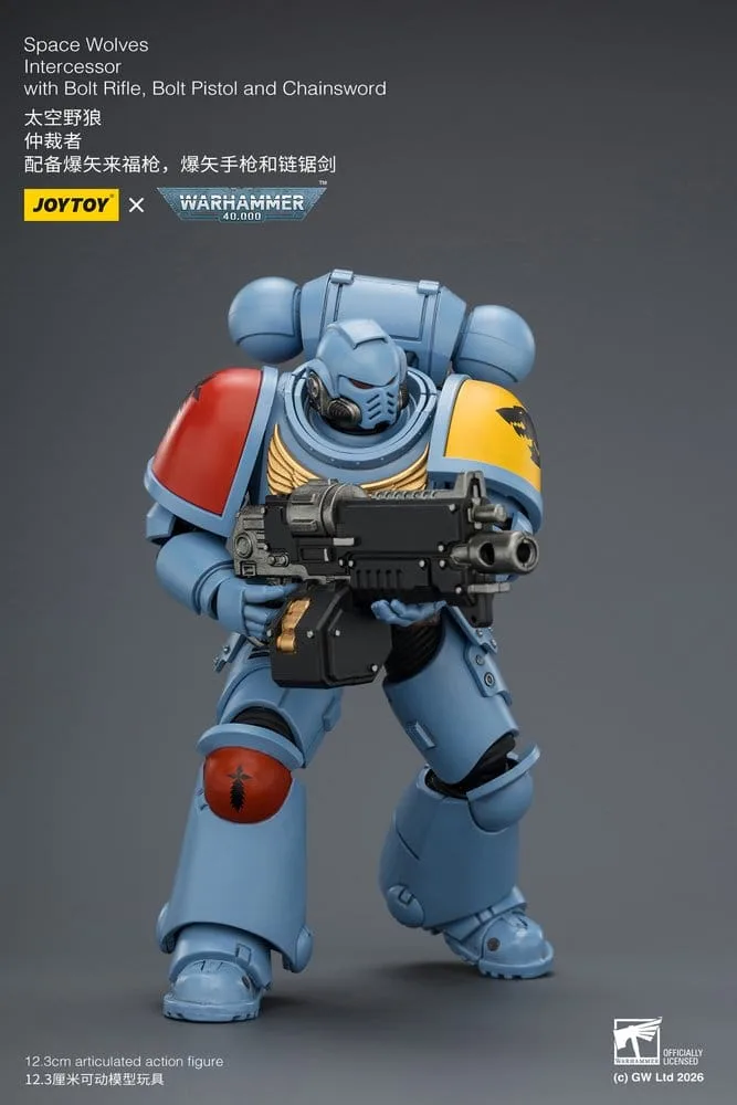 Warhammer 40k Action Figure – Space Wolves Intercessor 12.3 cm 13