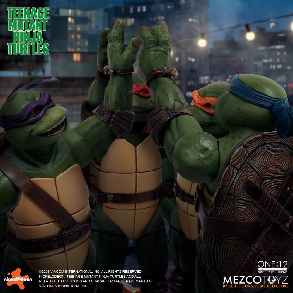 Teenage Mutant Ninja Turtles Figure Set – 1990 Movie 15 cm 15