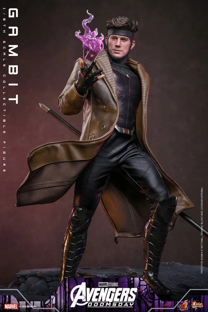 Avengers Doomsday Action Figure – Gambit 1/6 31 cm 5