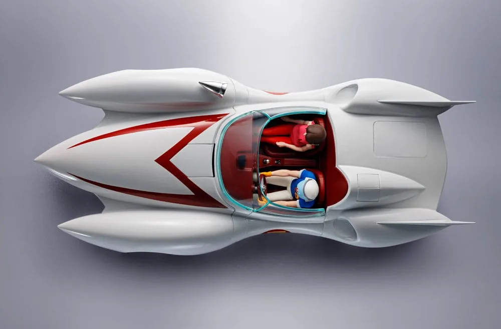 Speed Racer Diecast Model – Chogokin Mach 5 1/18 Scale 27 cm 10