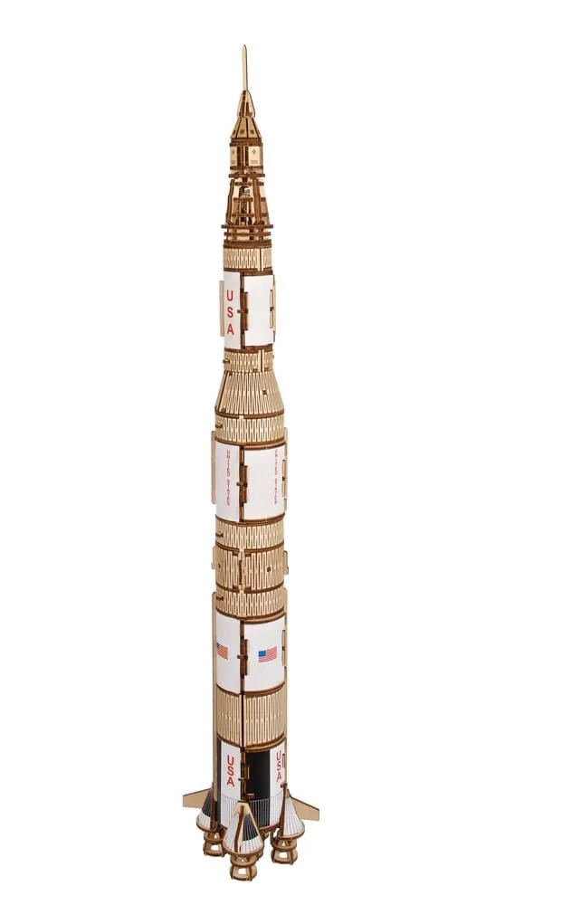 NASA Wooden Model Kit – Saturn V 6