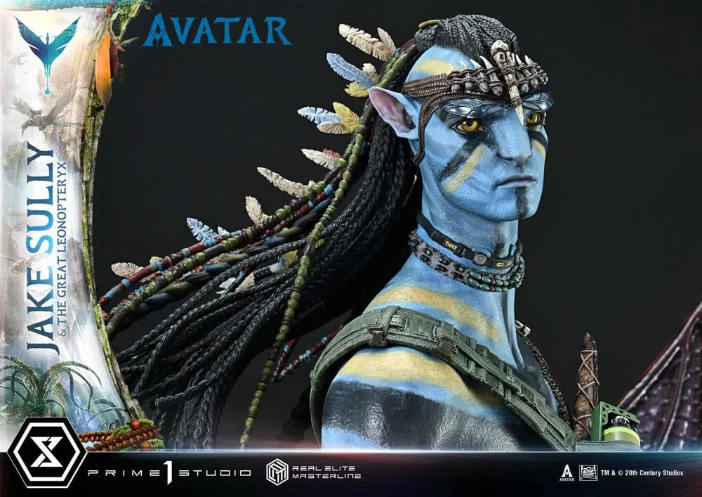 Avatar Statue – Jake Sully & The Great Leonopteryx 87 cm 15