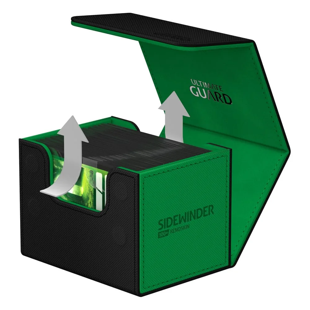 Ultimate Guard Deck Box – Sidewinder 100+ Synergy Black Green 5