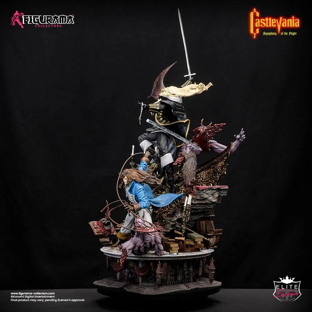 Castlevania Statue – Alucard und Richter Belmont 91 cm 4
