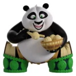 Kung Fu Panda Vinyl Figure – Po with Dumpling 10 cm 1