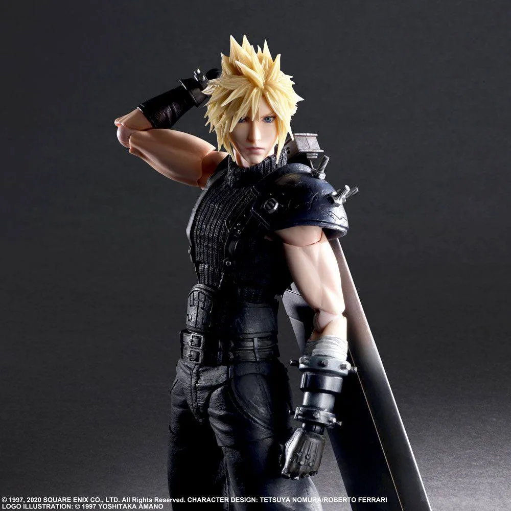 Final Fantasy VII Remake Action Figure – Cloud Strife Ver. 2 27 cm 2