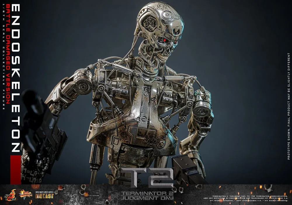 Terminator 2 Figure – Battle-Damaged Endoskeleton 1/6 31 cm 16