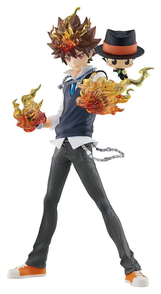 Katekyo Hitman Reborn Figures – Tsunayoshi Sawada and Reborn 24 cm