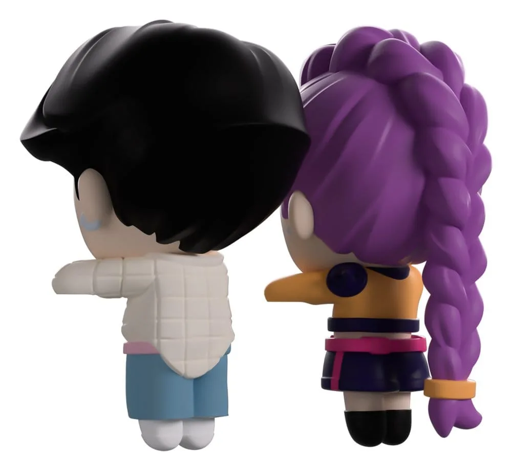 KPop Demon Hunters Vinyl Figures – Jinu and Rumi Monitor Buddiez 6 cm 5