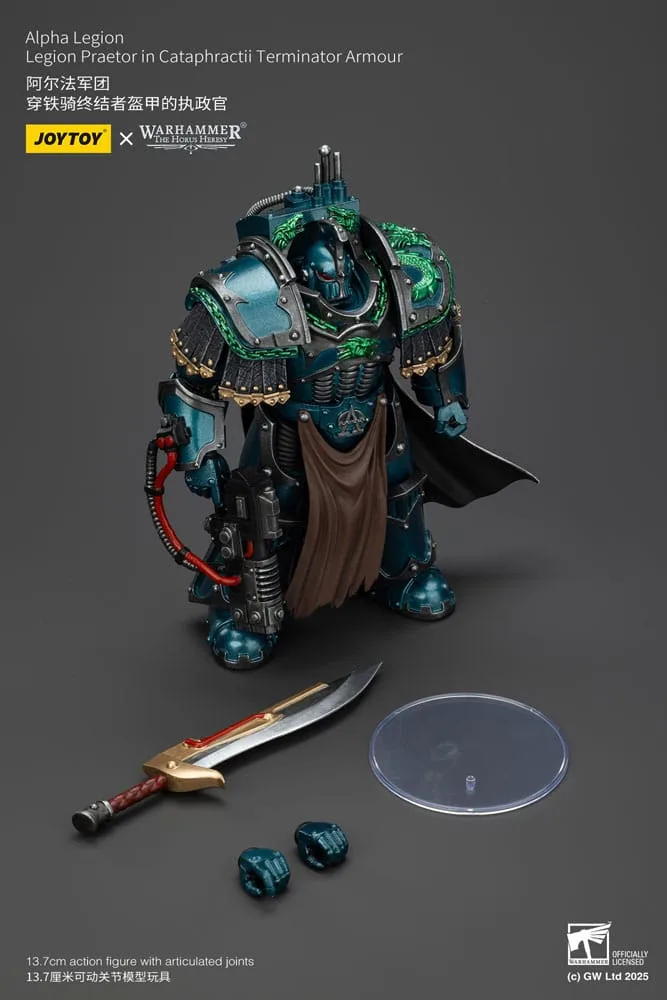 Warhammer Action Figure – Alpha Legion Praetor 18 cm 2