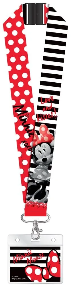 Mickey Mouse Lanyard – Minnie Deluxe with Card Holder