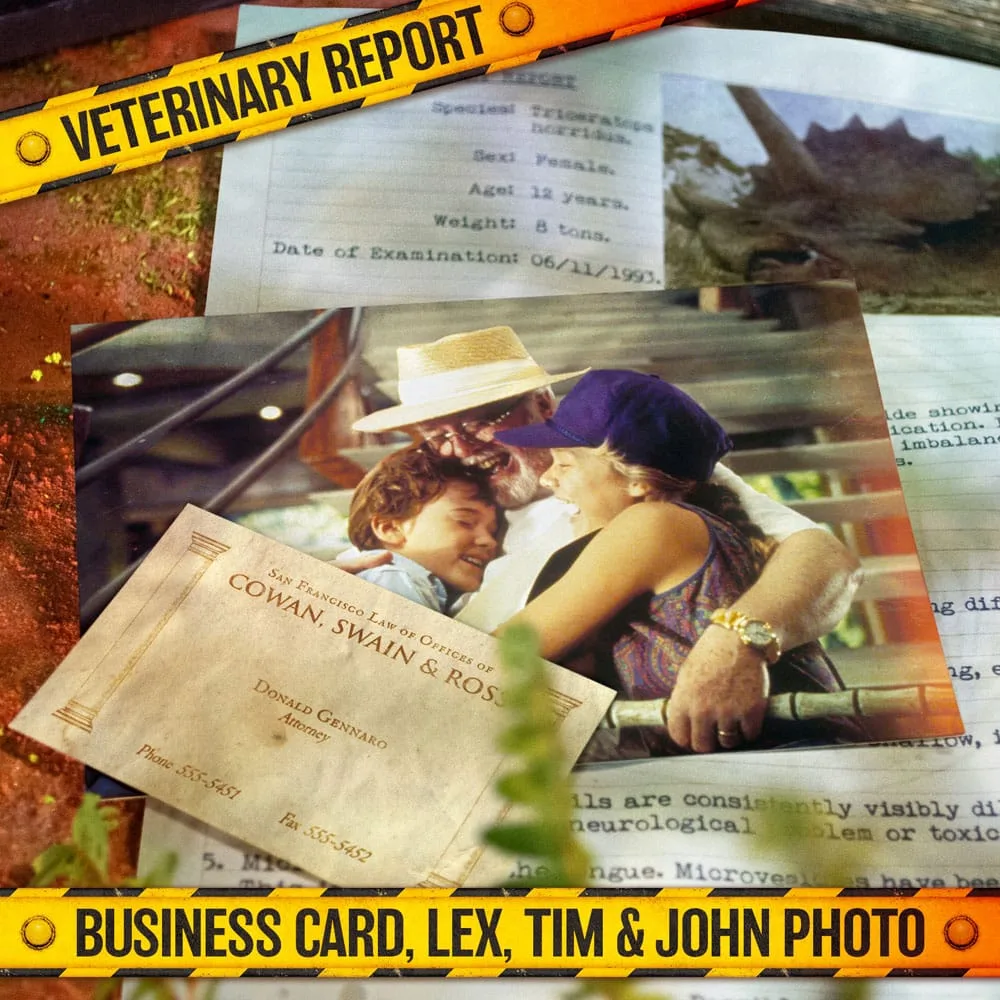 Jurassic Park Collector’s Kit – The Lost Memories 4
