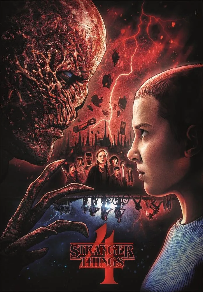 Stranger Things Jigsaw Puzzle – Season 4 Upside Down 1000 Pieces 2