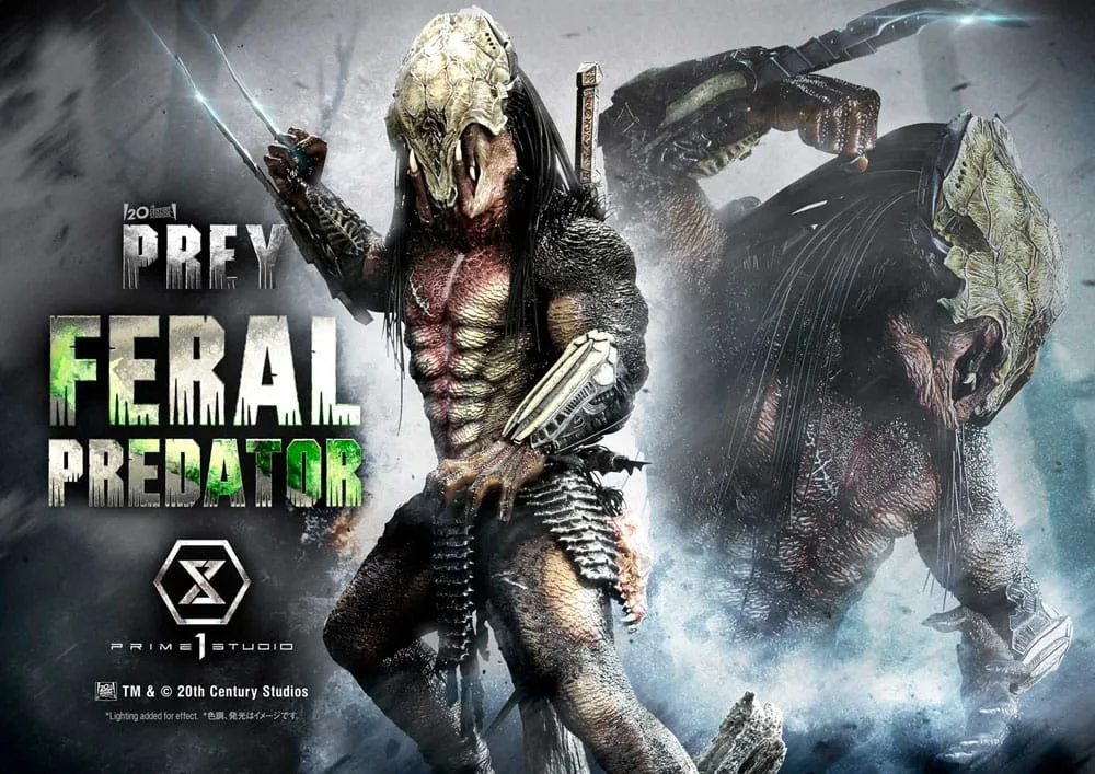 Prey Statue – Feral Predator Deluxe Bonus 89 cm 10