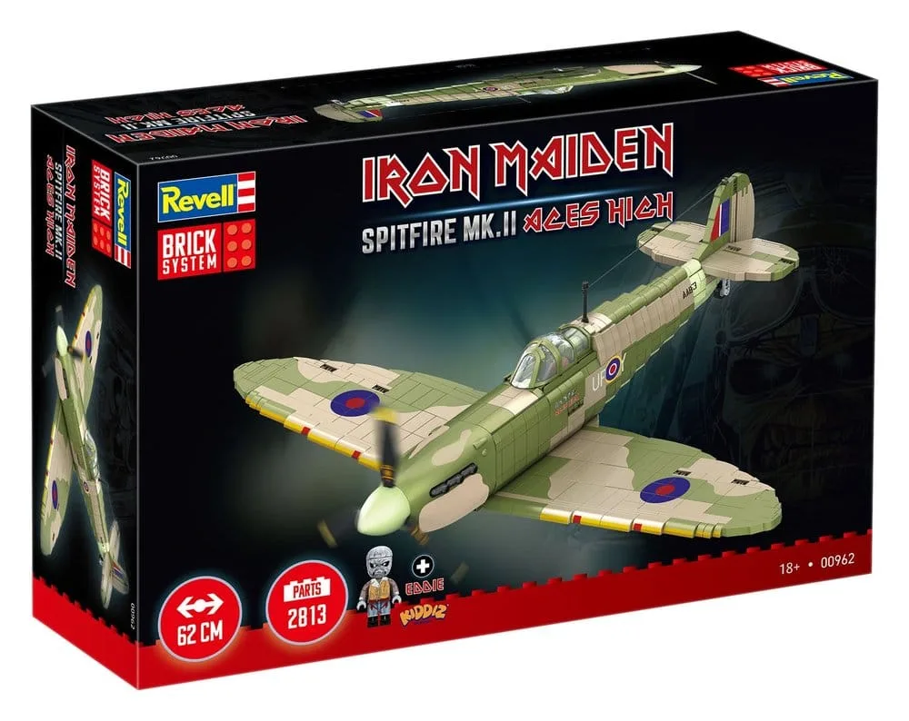 Iron Maiden Building Set – Aces High Spitfire Mk II 58 cm 4