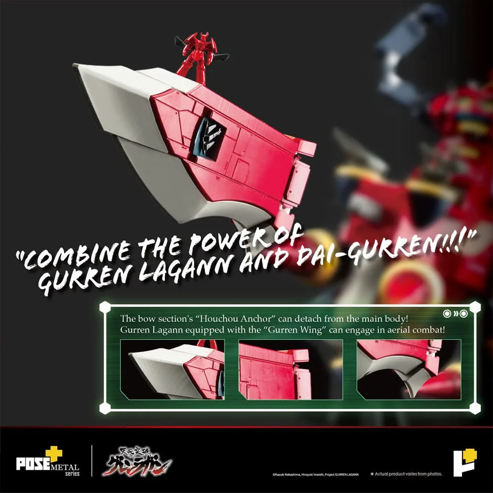 Tengen Toppa Gurren Lagann Figure – POSE+METAL Dai-Gurren 33 cm 15