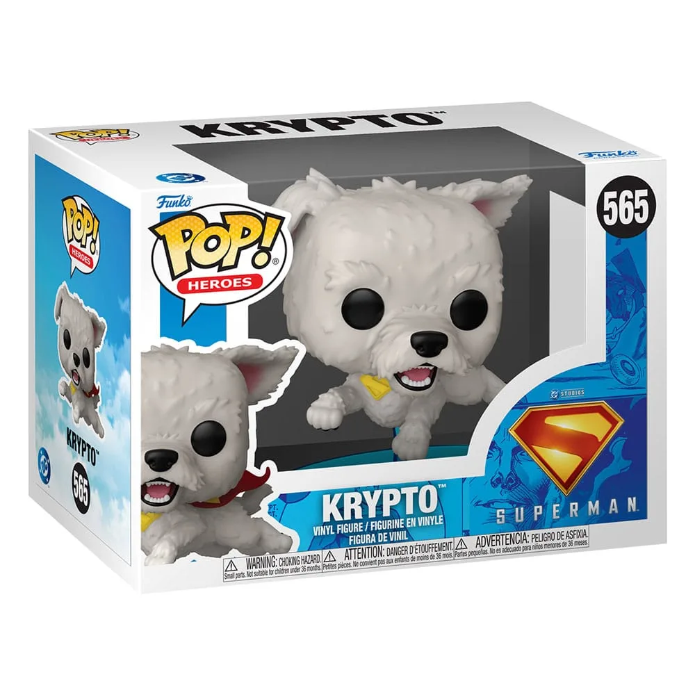 Superman (2025) POP Vinyl Figure – Krypto 9 cm 2
