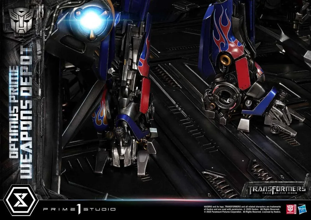 Transformers Statue – Optimus Prime Weapons Depot 18