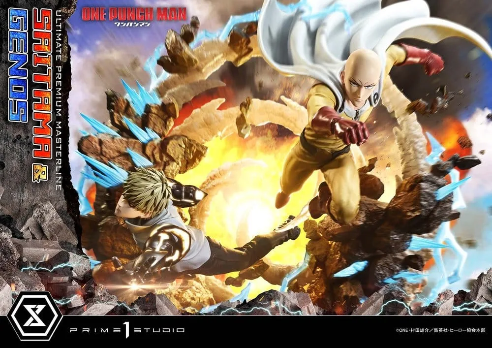 One-Punch Man Statue – Saitama & Genos 1/4 Scale 73 cm 16