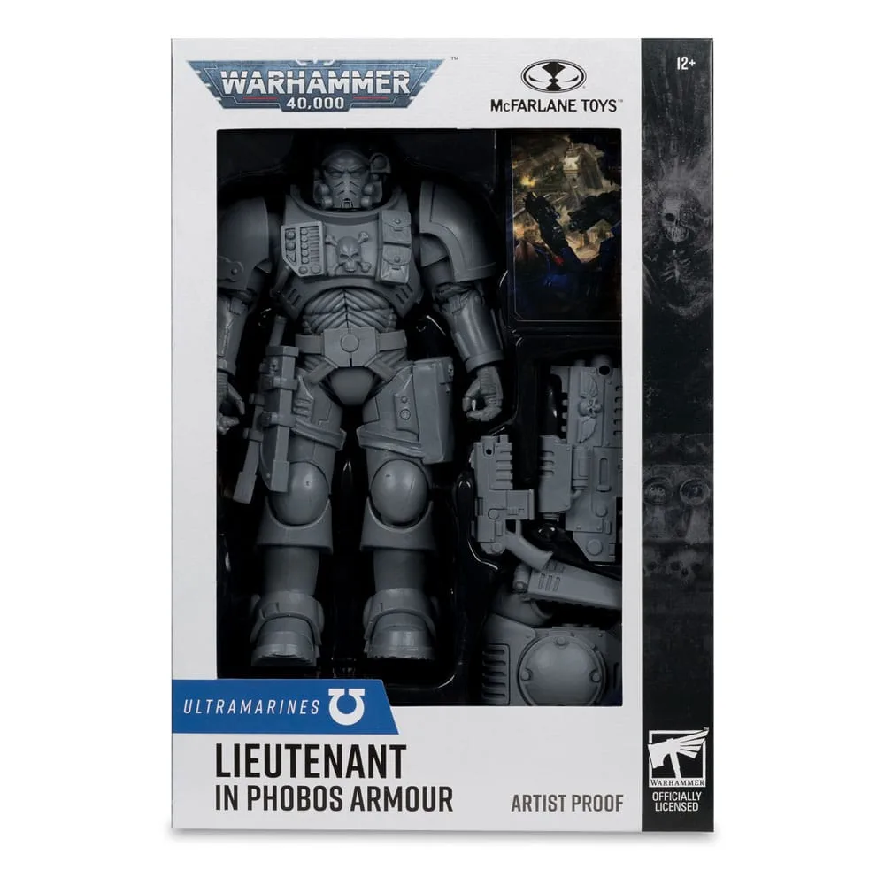 Warhammer 40,000 Action Figure – Artist Proof Lieutenant 18 cm 7