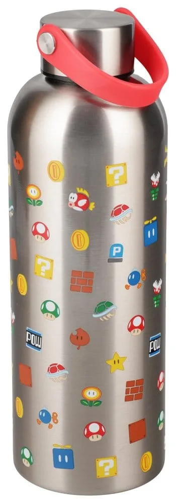 Super Mario Metal Water Bottle – Carry Loop