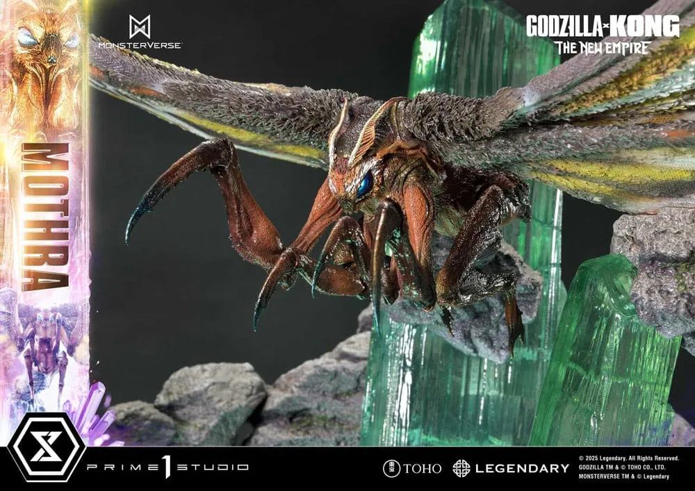 Godzilla x Kong The New Empire Statue – Mothra Diorama 113 cm 21