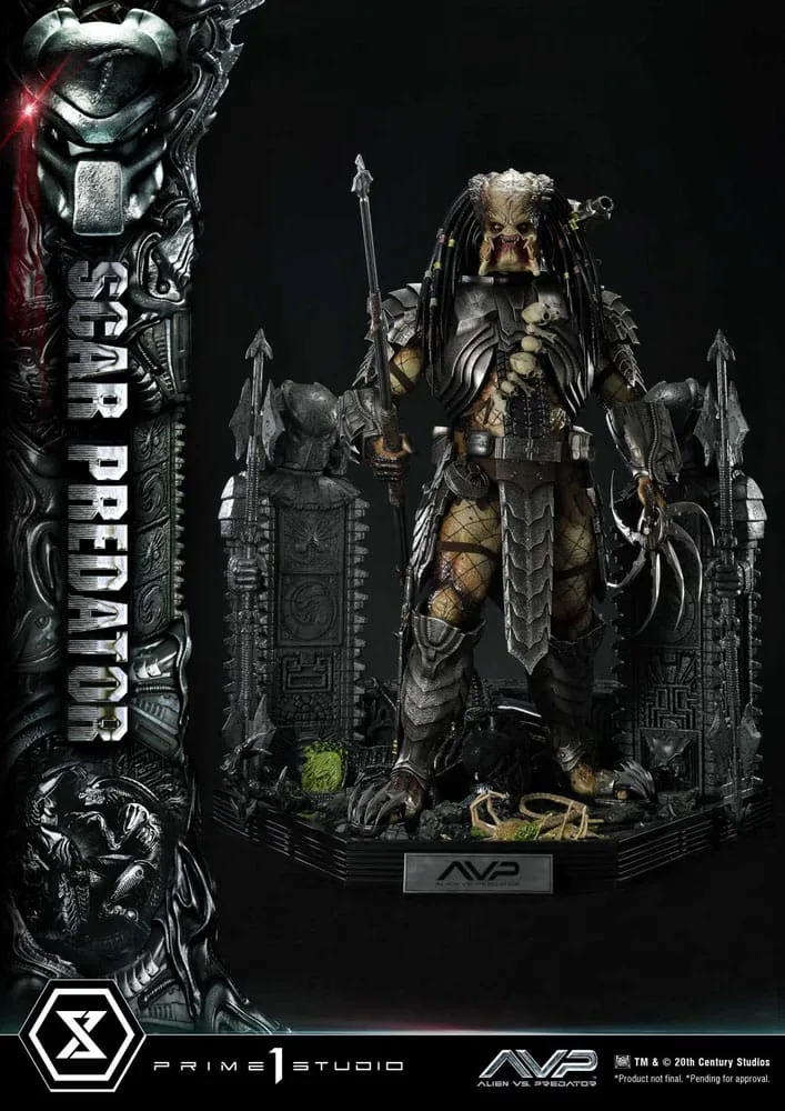 Alien vs. Predator Statue – Scar Deluxe Bonus 93 cm 7