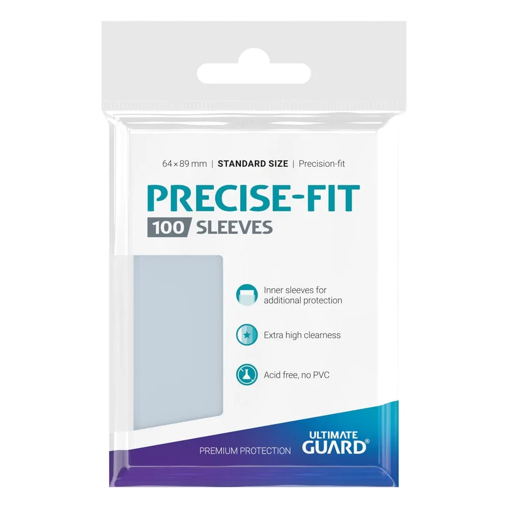 Ultimate Guard Card Sleeves – Precise-Fit Standard 100-Pack 64 x 89 mm 3
