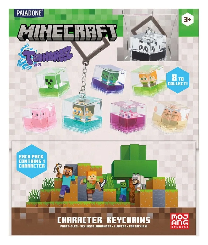 Minecraft Bag Clips – Bobbin Blind Box Assortment of 25