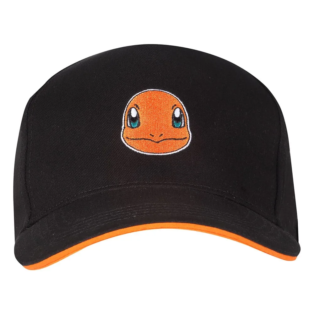 Pokémon Cap – Charmander Badge Curved Bill
