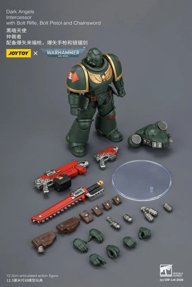 Warhammer 40,000 Action Figure – Dark Angels Intercessor 12.3 cm 9