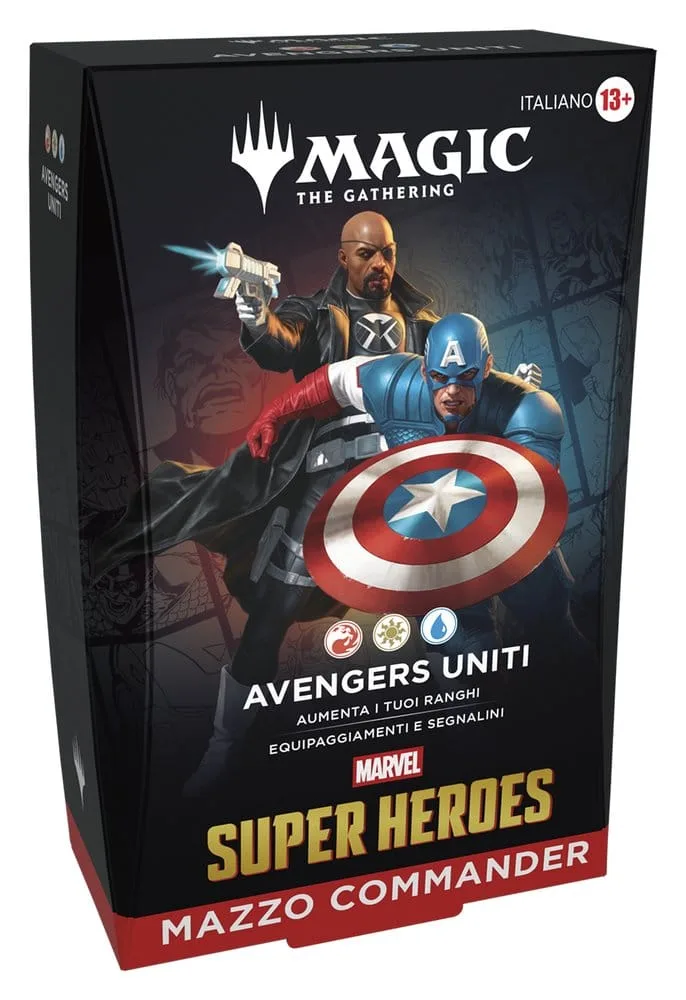 Magic the Gathering Marvel Commander Decks – Italian Case of 4 2
