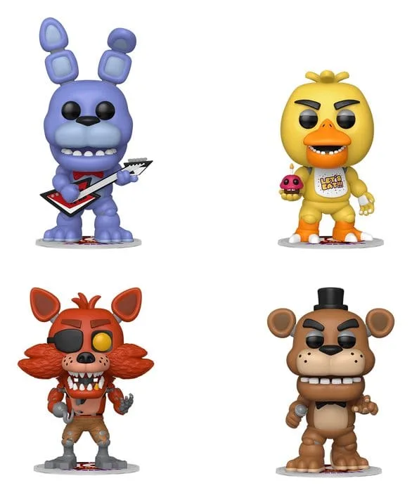 Five Nights at Freddy's Vinyl Figures – Funko Pop Black Friday 4-Pack