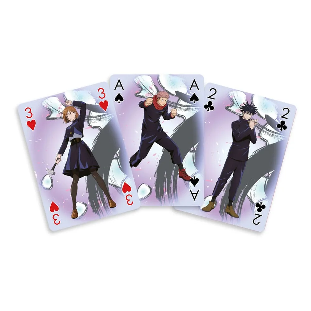 Jujutsu Kaisen Playing Cards – 54-Card Deck 6 x 9 cm