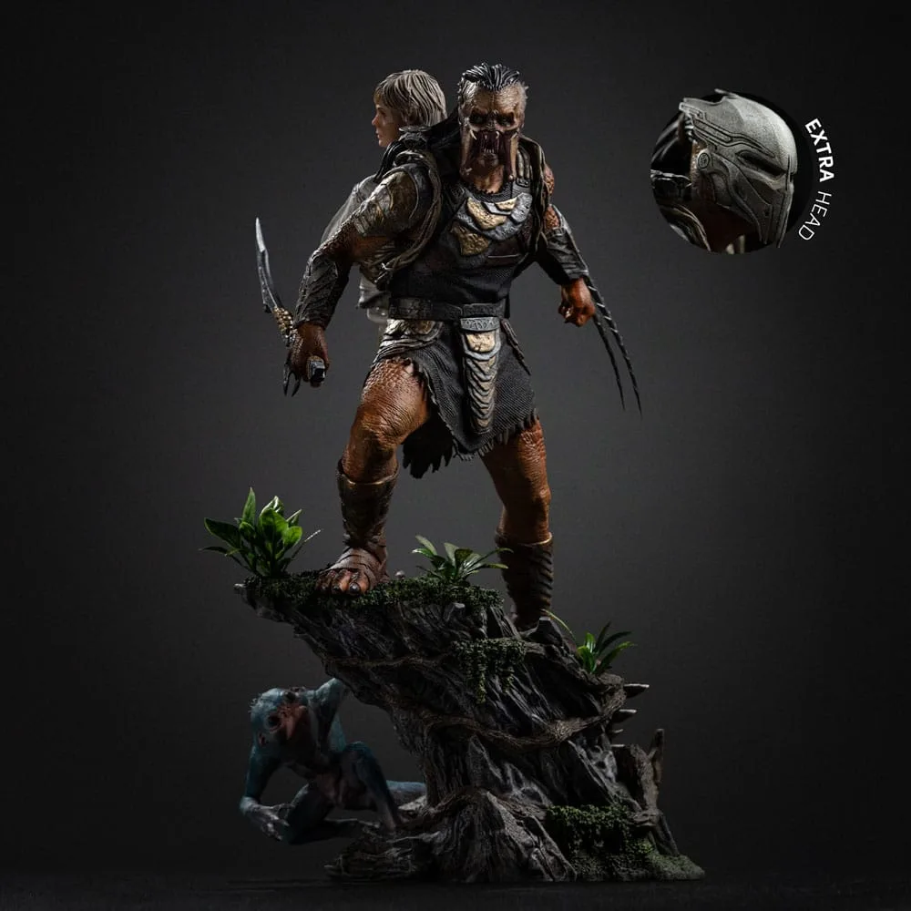 Predator Badlands Statue – Dek and Thia Art Scale 1/10 27 cm 3