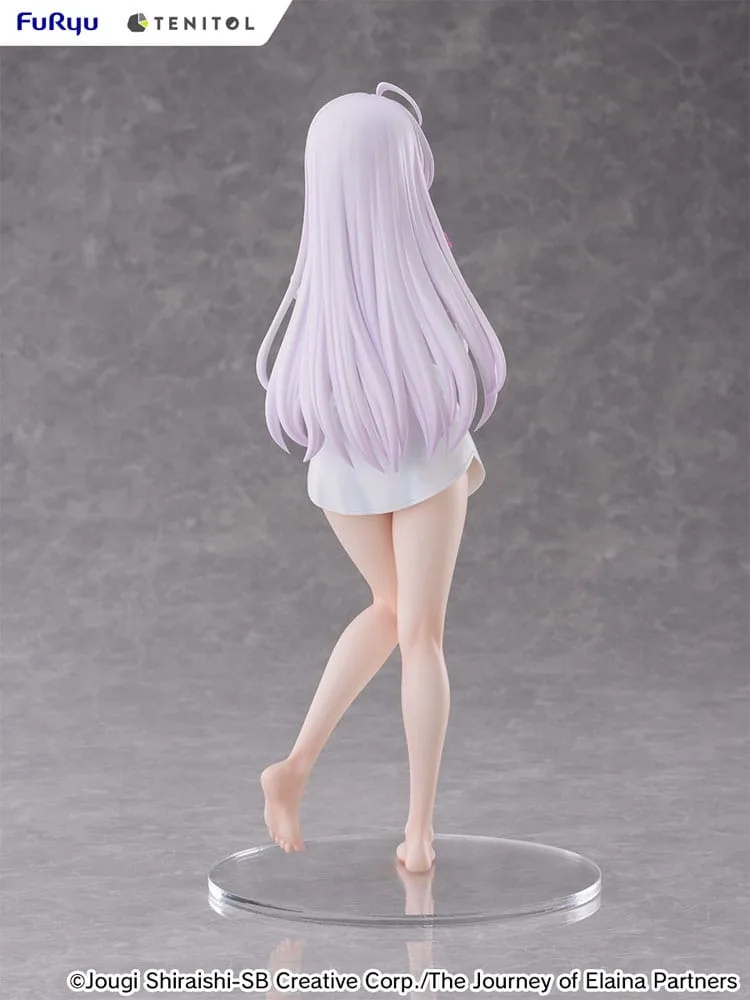 Wandering Witch Statue – Elaina Shirt Version Tenitol Tall 30 cm 3