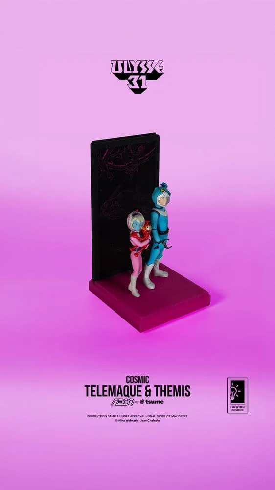 Ulysses 31 Neon Figure – Telemachus and Themis Cosmic 20 cm 7