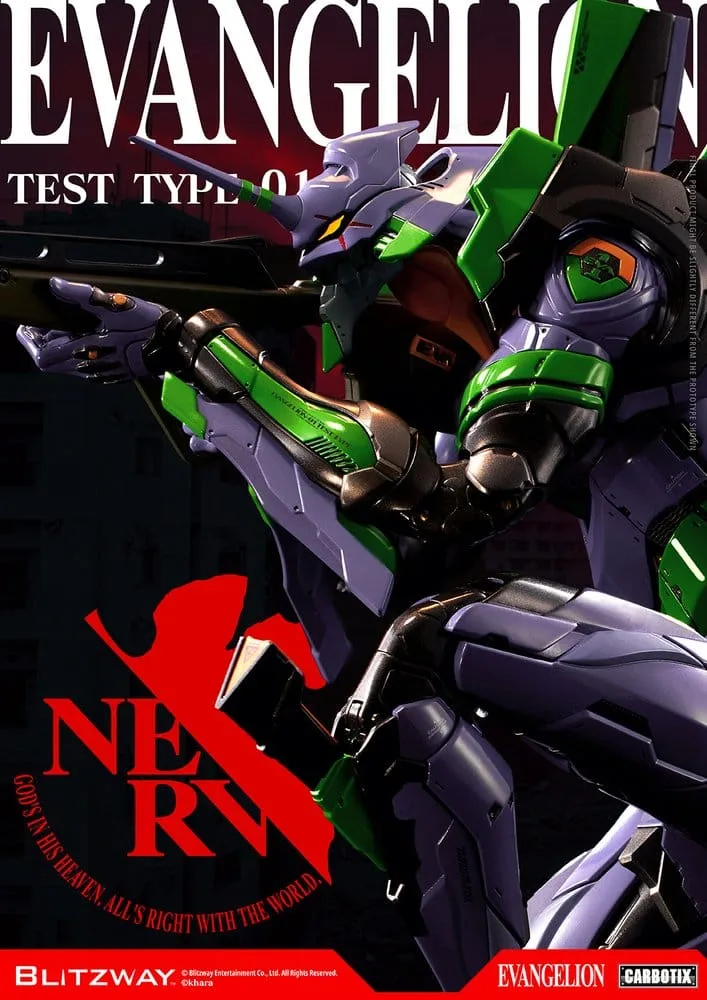 Evangelion Action Figure – Unit-01 Standard 33 cm 2