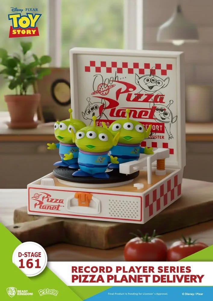 Toy Story PVC Figure – Pizza Planet Delivery Record Player 12 cm 3